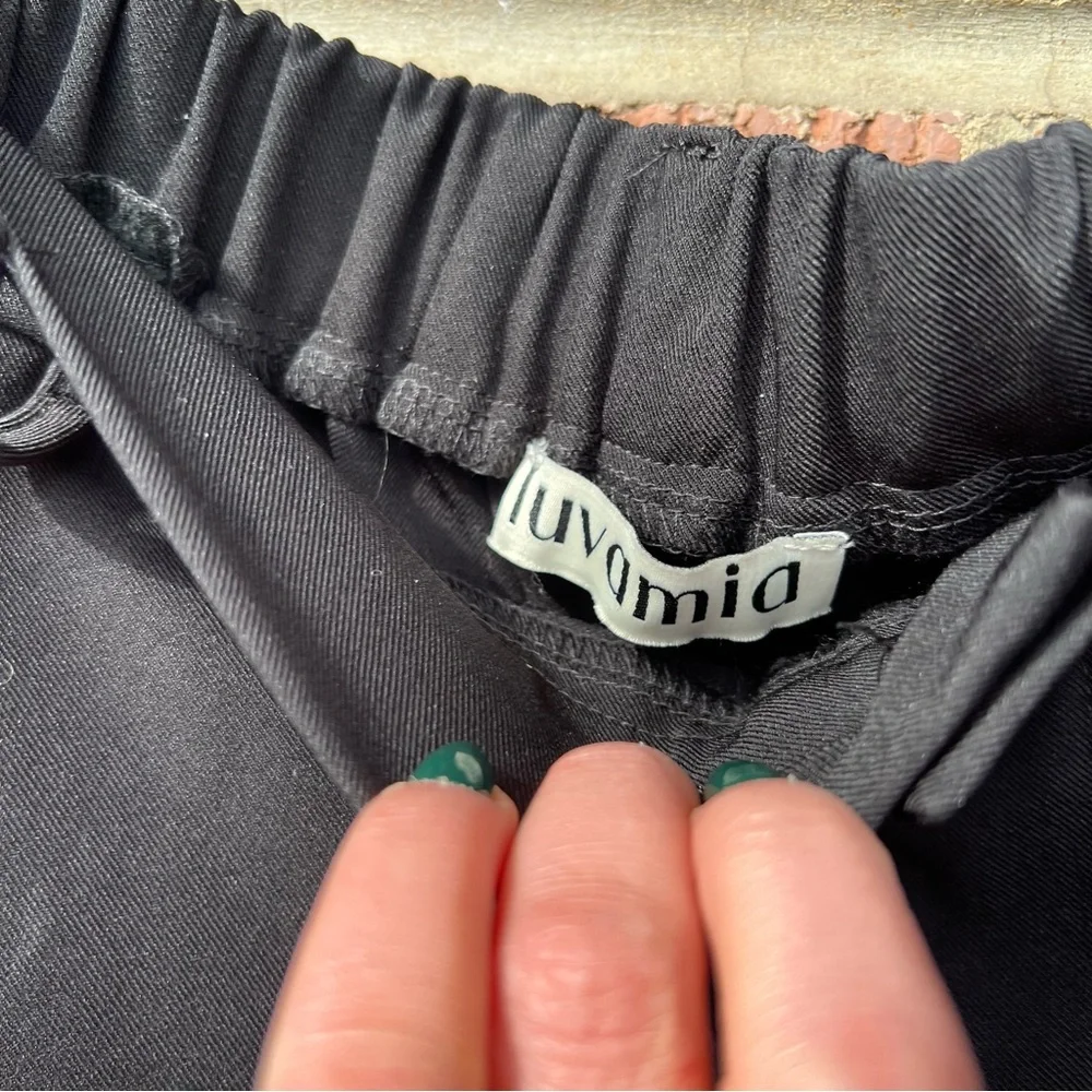 Black Chic Straight Curve Fit Blazer Suit and Pants - Picture 3 of 3